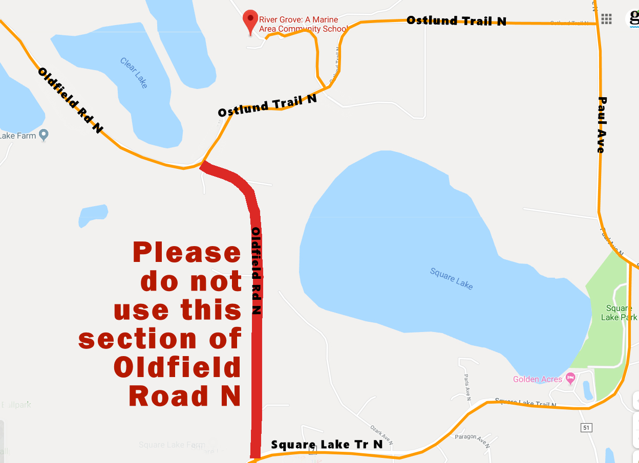 Oldfield Road N Restriction